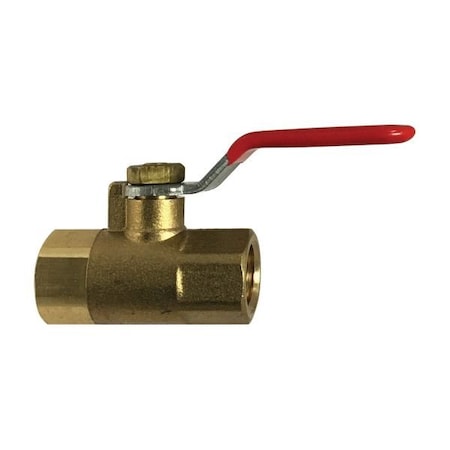 Ball Valve, Mini, 14 Nominal, FIP, 200 Psi WOG, 125 Psi WSP, Media Cold Water, Oil, Gas And Satur